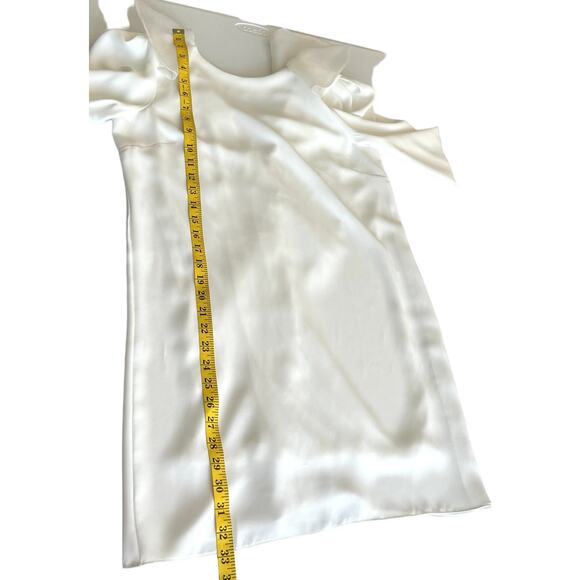 C. Manolo Women Size Small MINI Dress Tunic Wedding Bachelorette Romantic - Picture 5 of 10